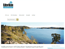Tablet Screenshot of edsviken.nu